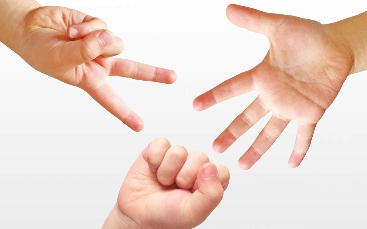 オリジナルイメージングマスター【1日目】グー・チョキ・パーで電気信号を体感する！ 