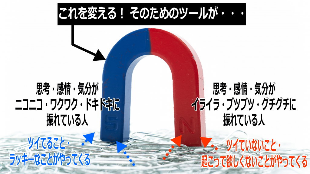 ツイてる自分になるイメージ画像