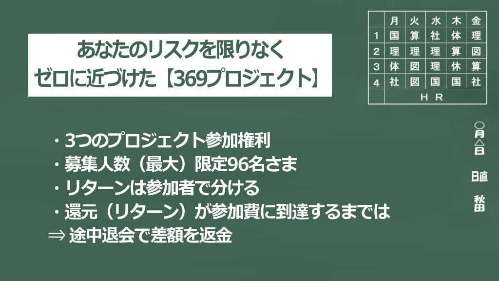 369プロジェクトの説明1イメージ画像