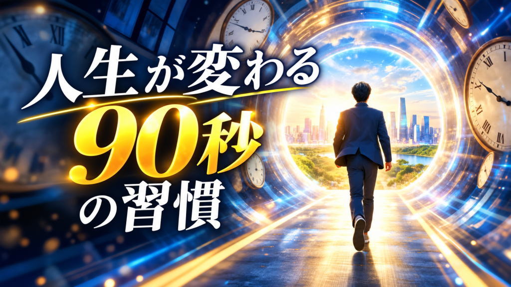 人生が変わる90秒の習慣のイメージ画像