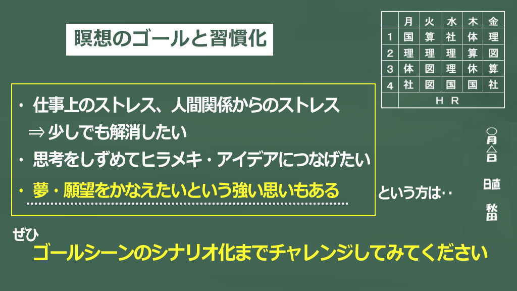 瞑想のゴールのイメージ画像