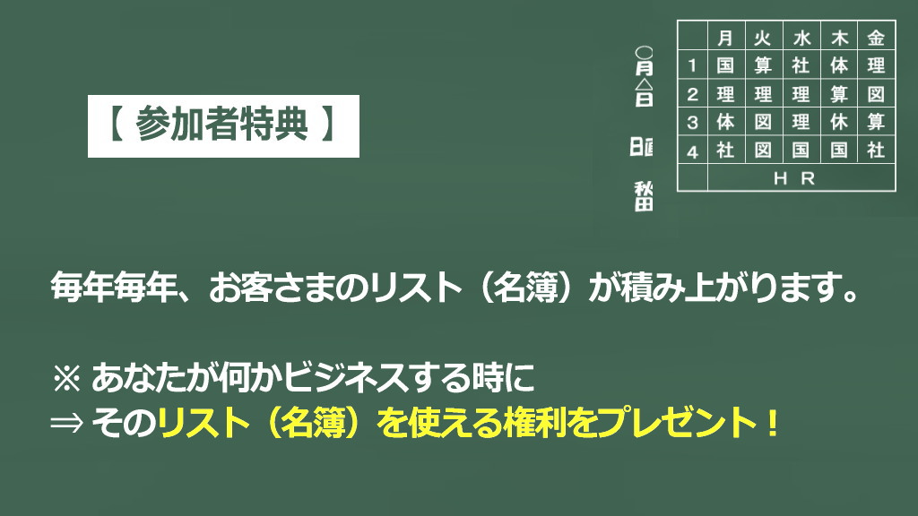 特典のイメージ画像