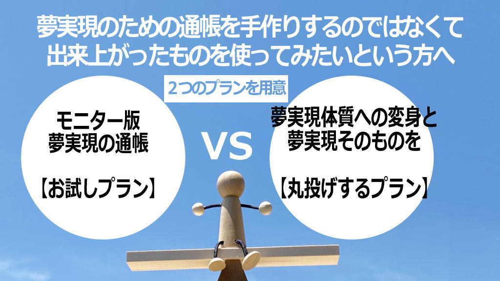 プランの比較イメージ画像